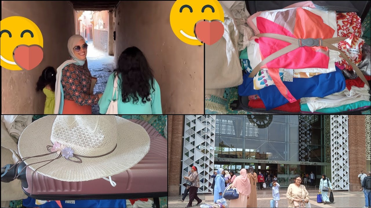 استعدادات السفر/مع فاطمة الزهراء إلى مراكش