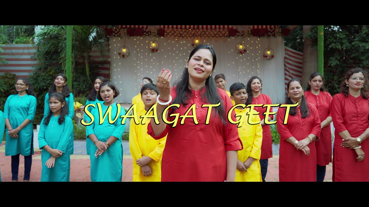 Swagat Geet By Shadaj gandh Vidyalay | Prof. Rashmi Ashish Kinhikar  #song #singing  #marathisong