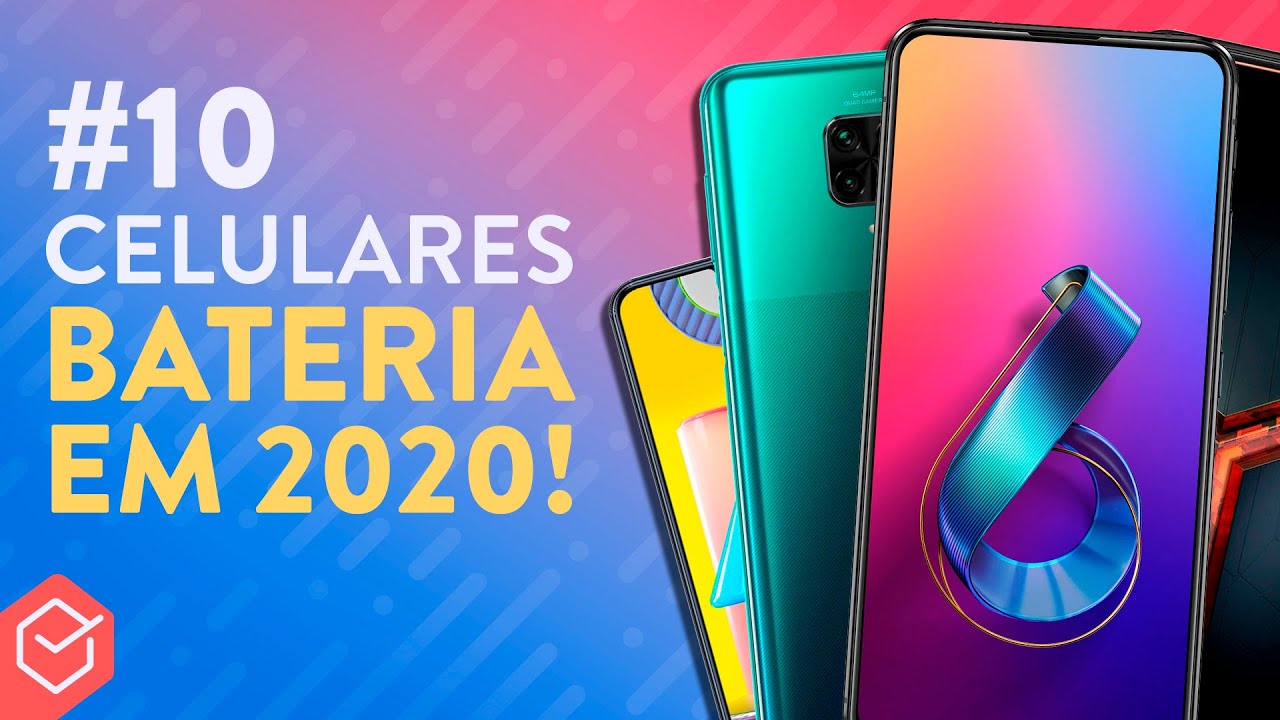 Qual MELHOR CELULAR custo benefício e com MAIOR BATERIA? // TOP #10
