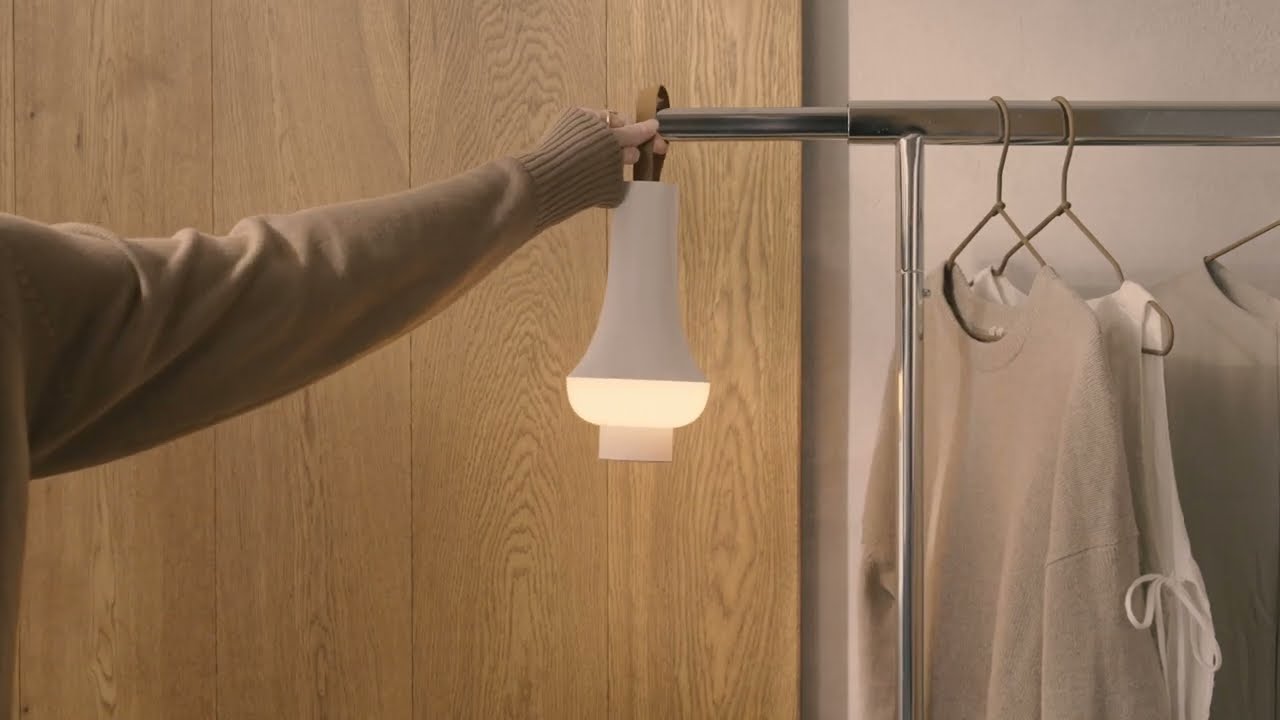 Tomoshi Portable Lamp - Designed by nendo