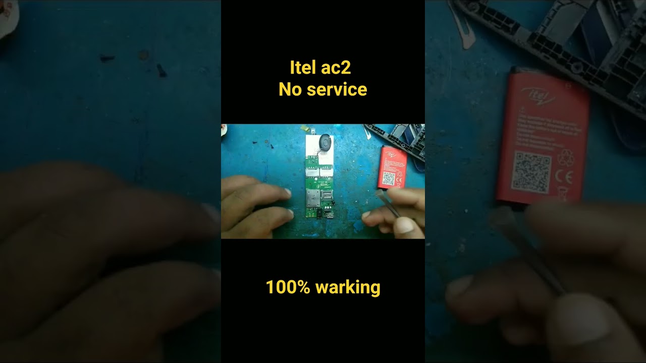 itel ace 2 no service solution