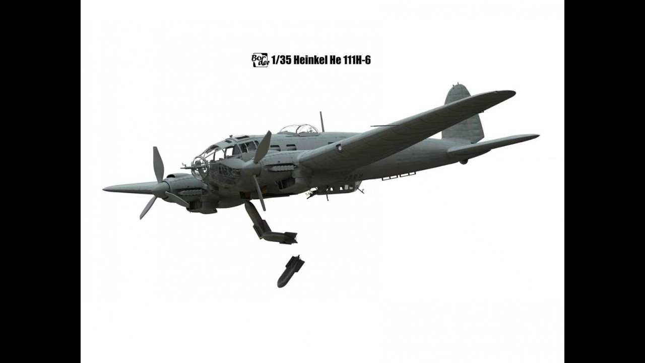Border Model - Heinkel 111 H-6, 1/35 unboxing