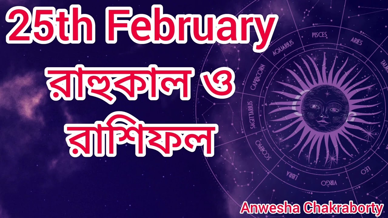 Today's Rahukaal and Rashifal 