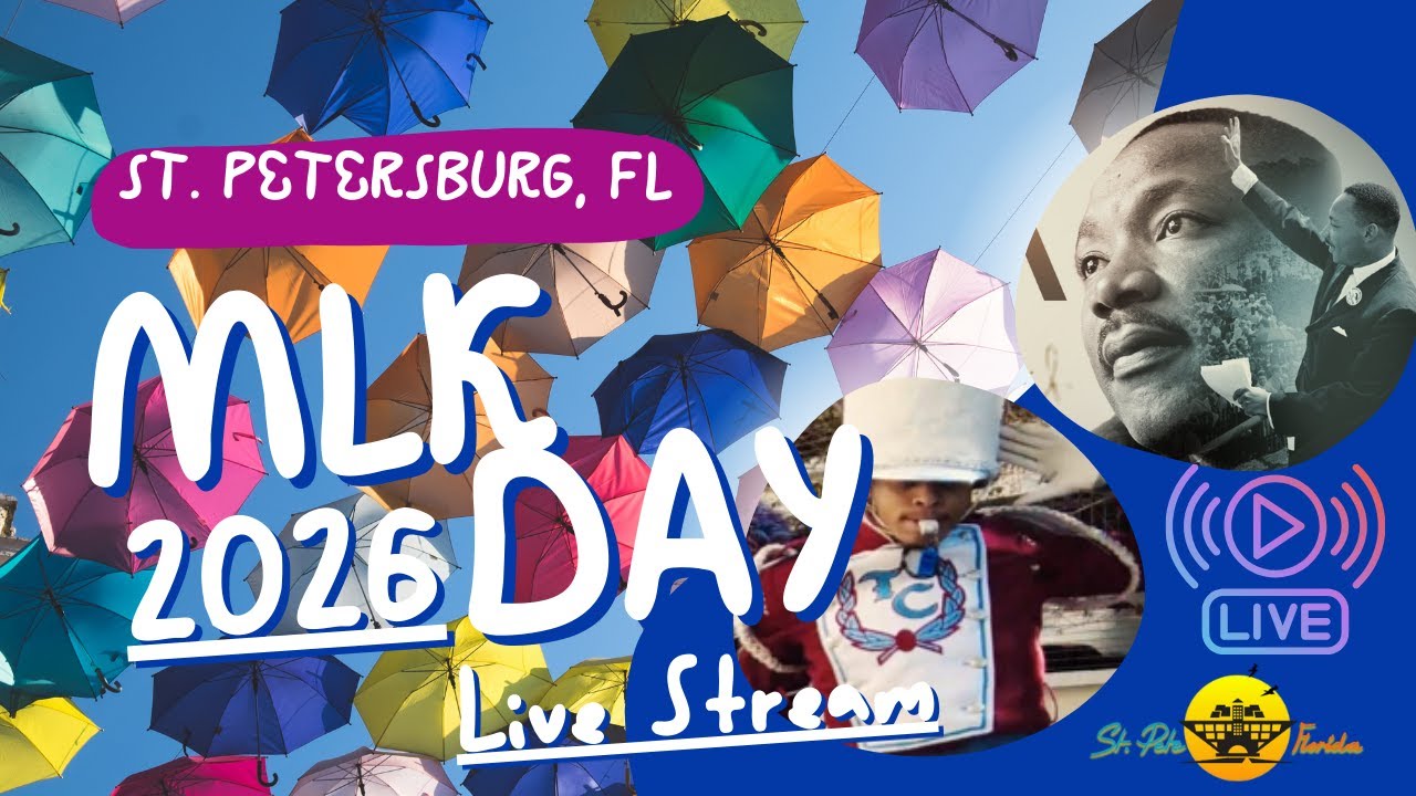St. Petersburg FL MLK Day Parade 🎬 LiVE 📽 (26)