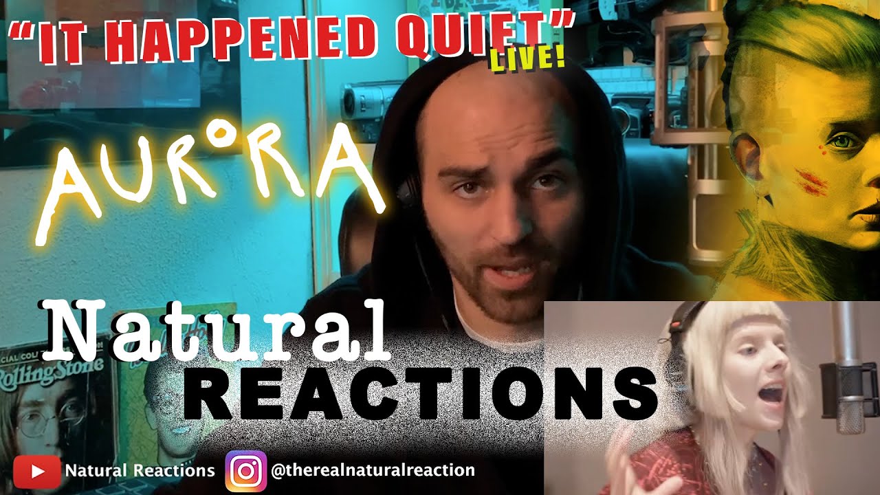 Aurora - It Happened Quiet (Live at The Current) REACTION