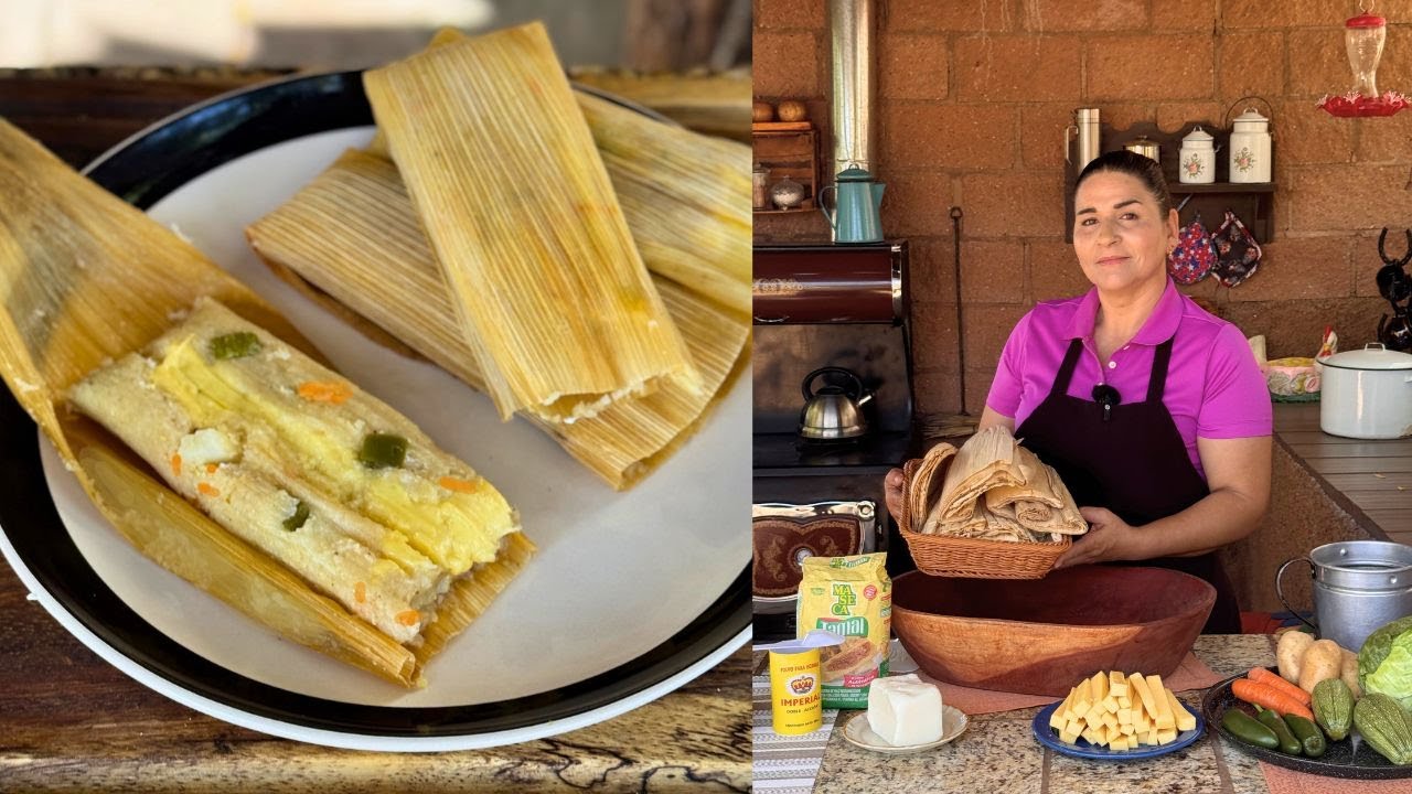 Tamales de Semana Santa - Tamales de Verdura - La Herencia de las Viudas