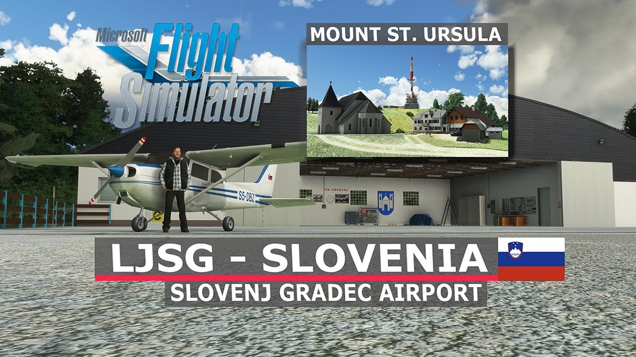 MSFS2020 | LJSG - Slovenj Gradec | FREE SCENERY release trailer