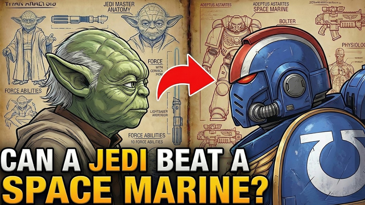 Could a Jedi Survive in Warhammer 40k? (According to Science)