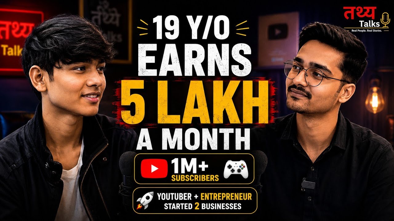 Youtuber monthly Income| ft. Nitin Patel | EP015 #podcast @nitinpatelgaming