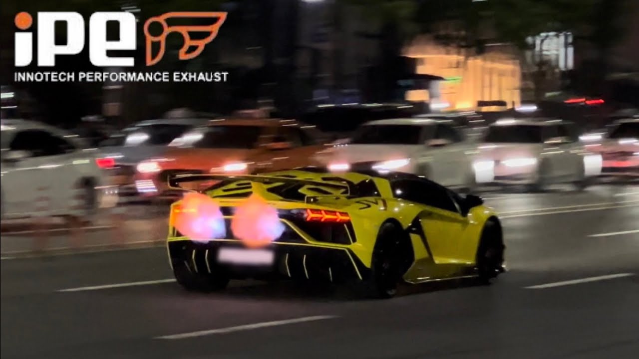 판타스틱 도산대로 EP.14 | 람보르기니 아벤타도르 SVJ x3 아벤 x3 우라칸 812 등등 | Supercars arriving in Dosan