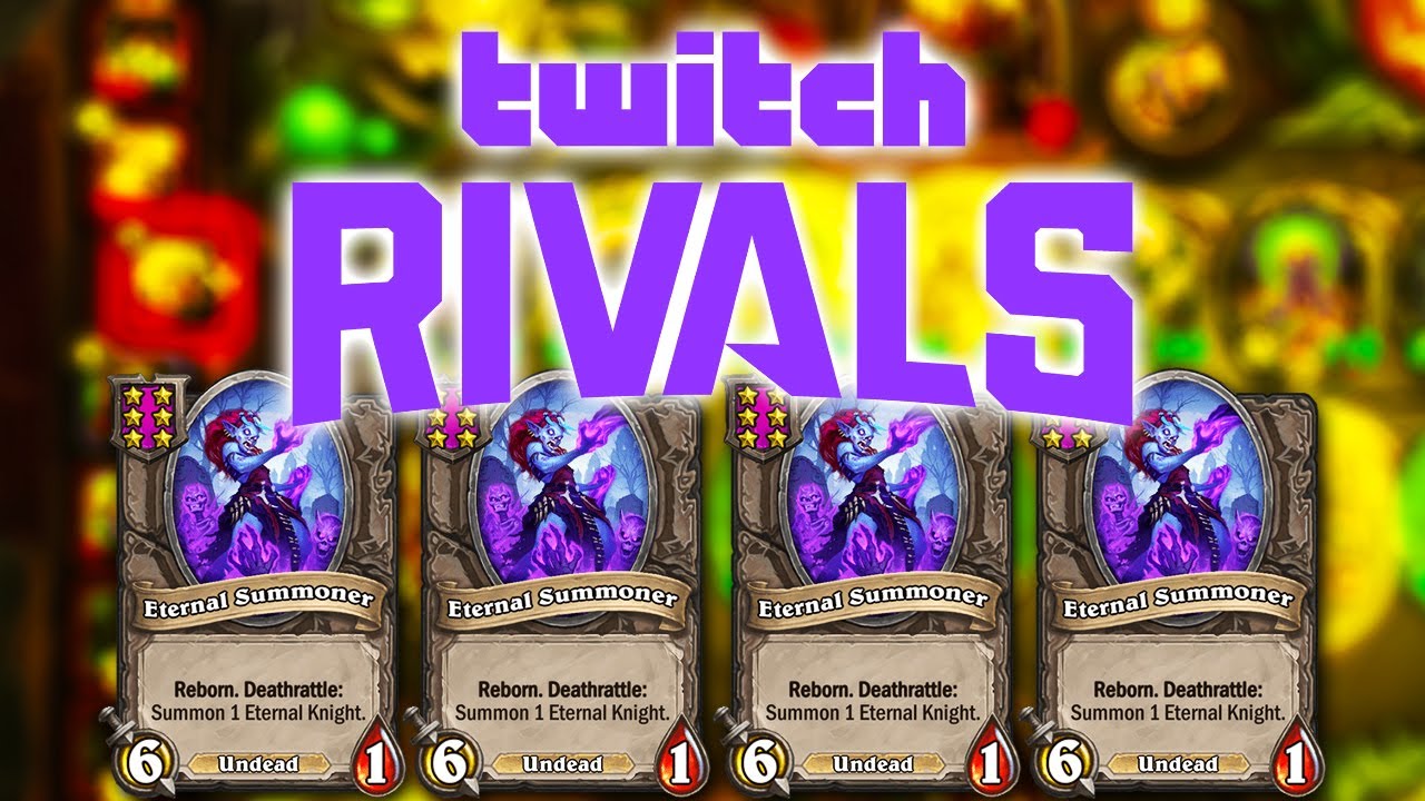 First Game in Twitch Rivals Tournament | Rdu Hearthstone Battlegrounds