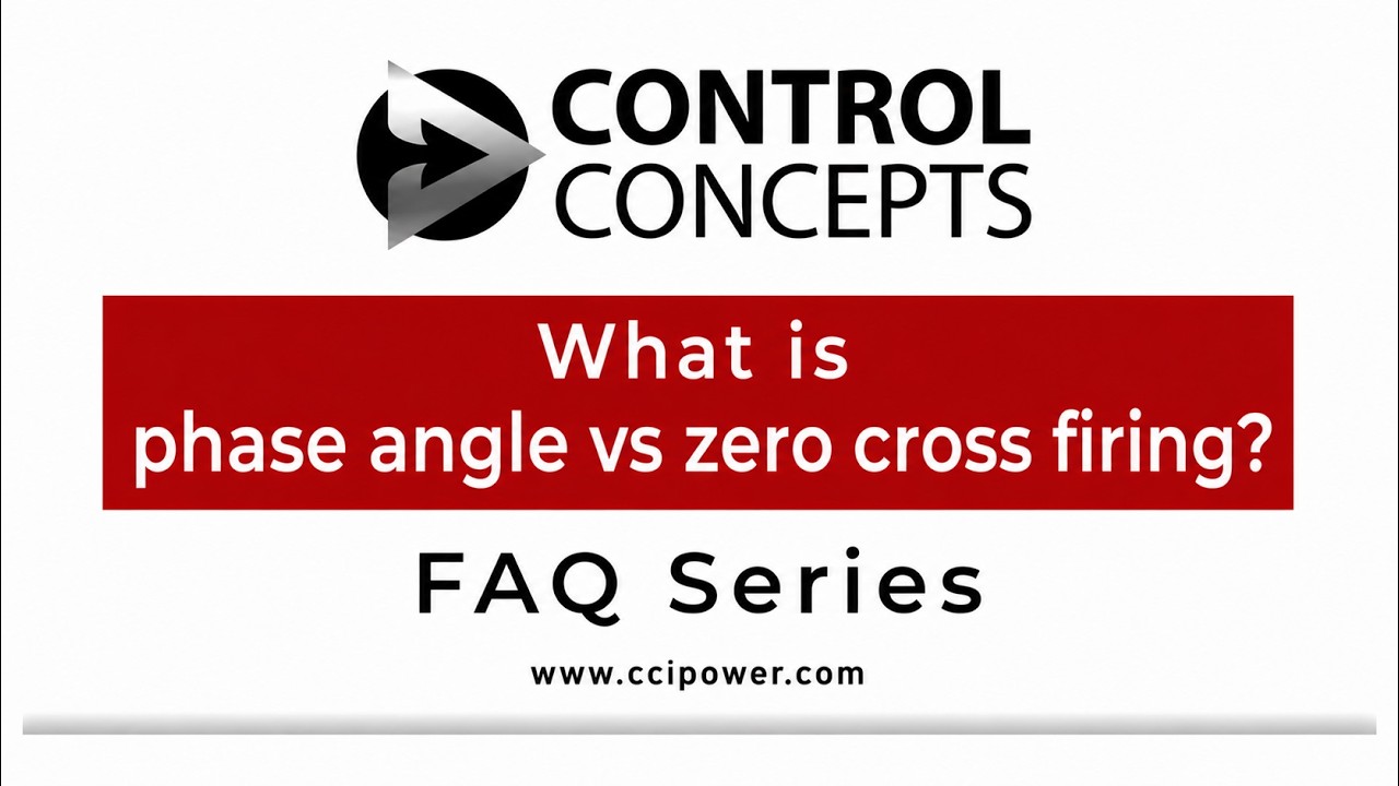 Phase Angle vs Zero Cross Firing | Control Concepts, Inc