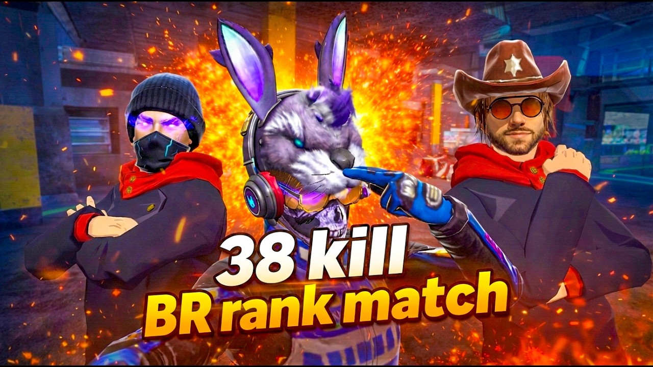 🔥BR Rank Match e 38 Kills! | PureDomination Gameplay | BotPlayer0 Team