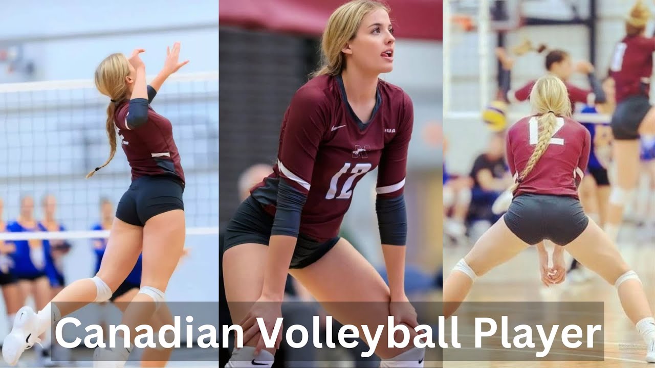Maddie Lethbridge and a Team of Mauder Volleyball player from Canada!