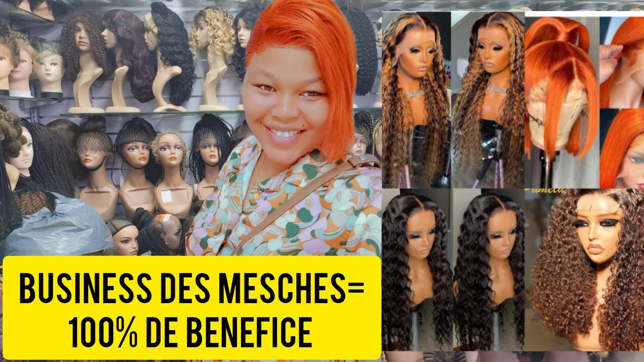CHINE: VISITE ET PRIX DU MARCHÉ DE GROS DES MÊCHES DE GUANGZHOU. #meches  #perruque #commerce
