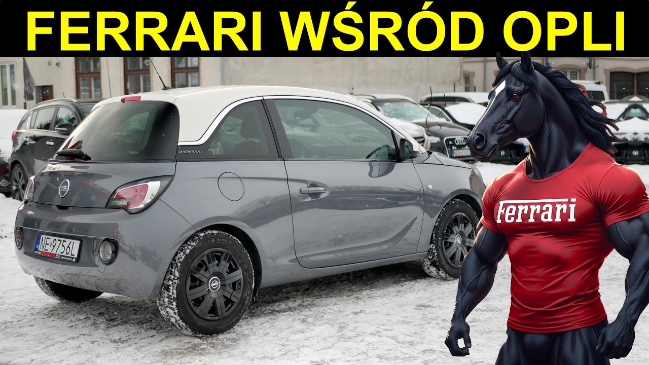 Co ma wspólnego Opel Adam z Ferrari Enzo?