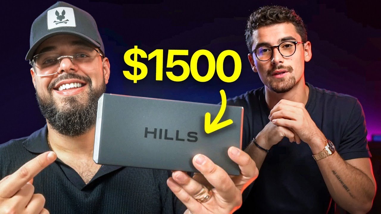 Unboxing $1,500 of  the NEW Hills glasses by Iman Gadzhi | Honest Review