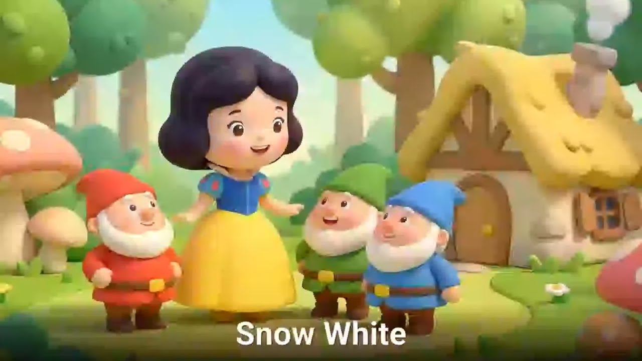 Snow White #storytime #bedtimestory #kidsstory #fairtales#folktales #dailystory#trending#dailyvideos