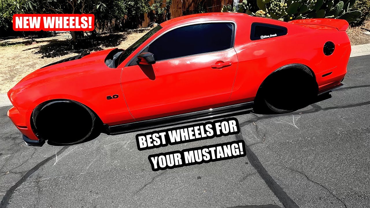 BEST WHEEL & TIRE SETUP for your MUSTANG GT? [Work Meister S1]