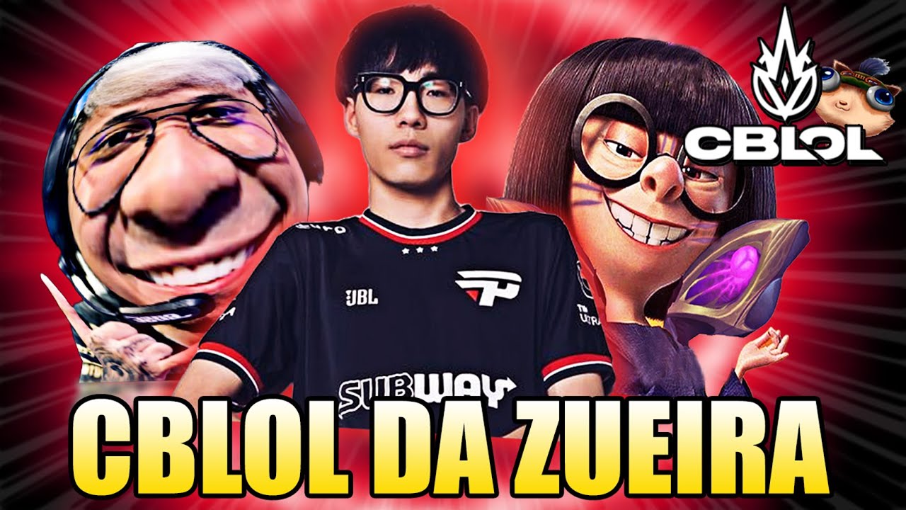 BVOY AMASSANDO TITAN e AEGIS ENLOUQUECENDO - CBLOL DA ZUEIRA | PAIN x RED