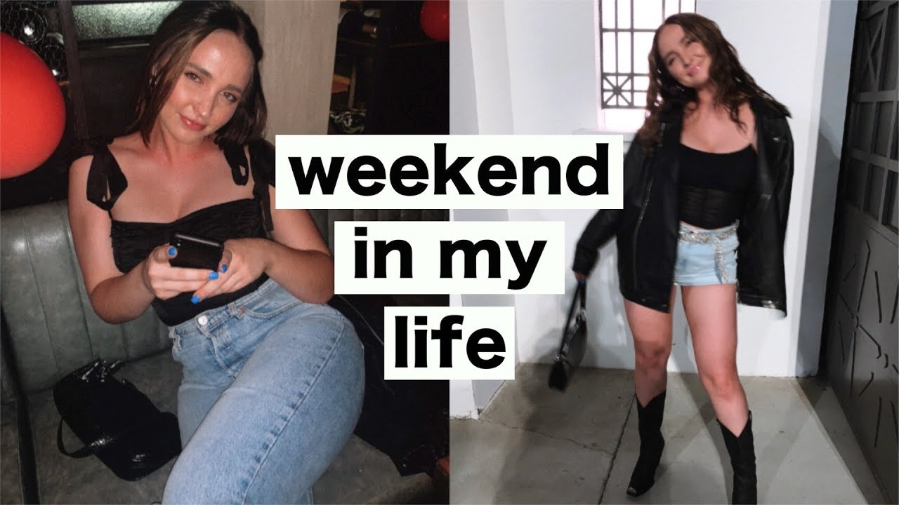 WEEKEND IN MY LIFE | kacey musgraves concert, redoing my room, claudia's launch party
