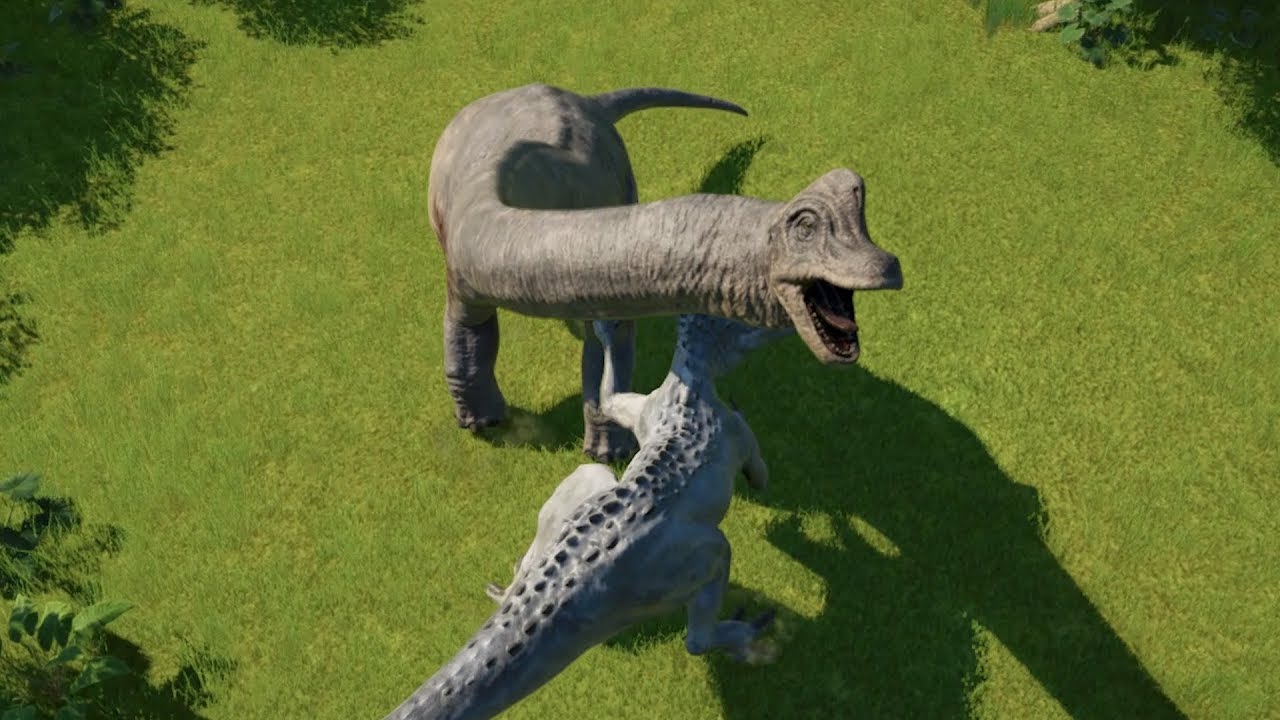 Indominus Rex VS Dreadnoughtus, Mamenchisaurus, Brachio, Ankylodocus, Diplodocus - JWE
