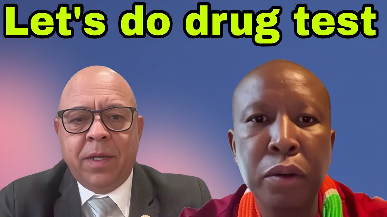 EFF Julius Malema Fight with PA Marlon Danies. Lets do Dr*g test.