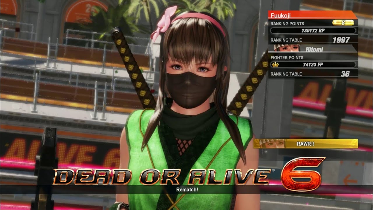I miss Dead or Alive: Hitomi - DOA6 Online Matches