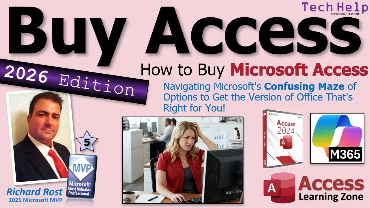 Как приобрести Microsoft Access в 2026 году: руководство по покупке Microsoft 365 или разовой пок...