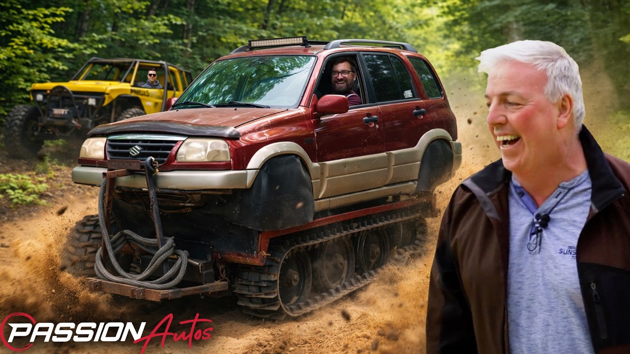 On casse un prototype OFF-ROAD dans le bois… ça finit à l’envers !