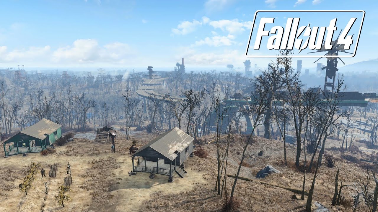 Fallout 4 - Ambience - Day [Wind, Diamond City Radio]