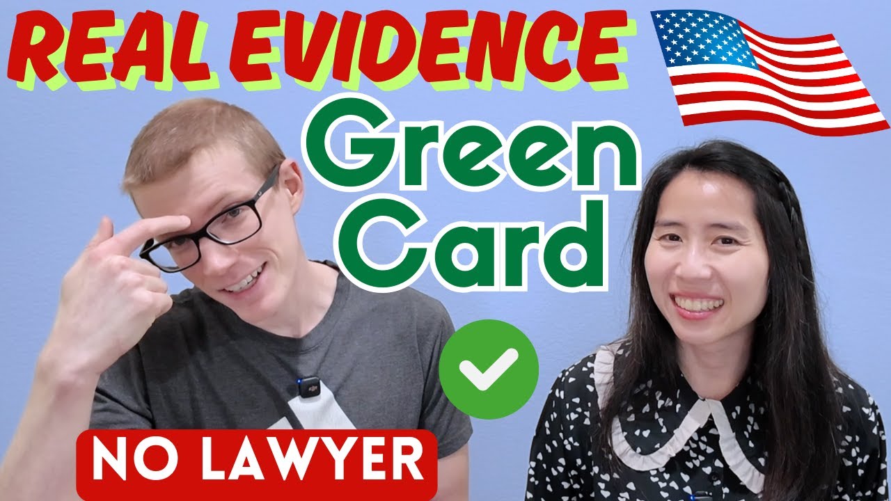 What We Submitted for Evidence | USCIS Marriage Based Green Card | Without a Lawyer