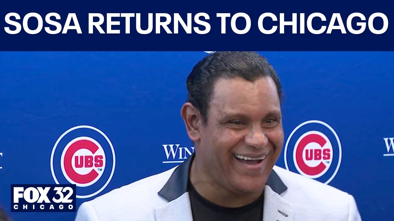 'Emotional moment:' Sammy Sosa returns to Wrigley Field after two decades
