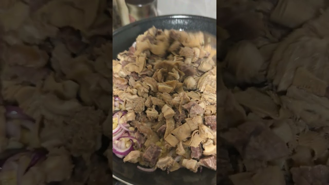Beef papaitan 