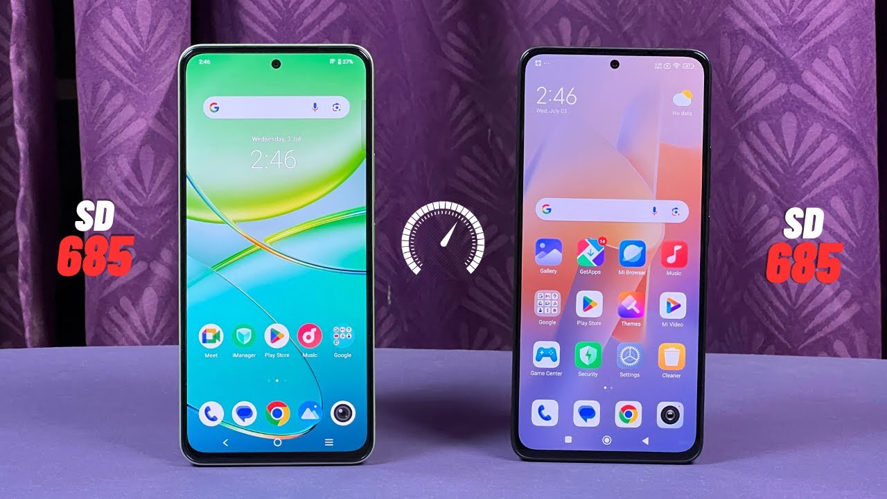 Vivo Y100 vs Xiaomi Redmi Note 13 - Speed Test & Comparsion!