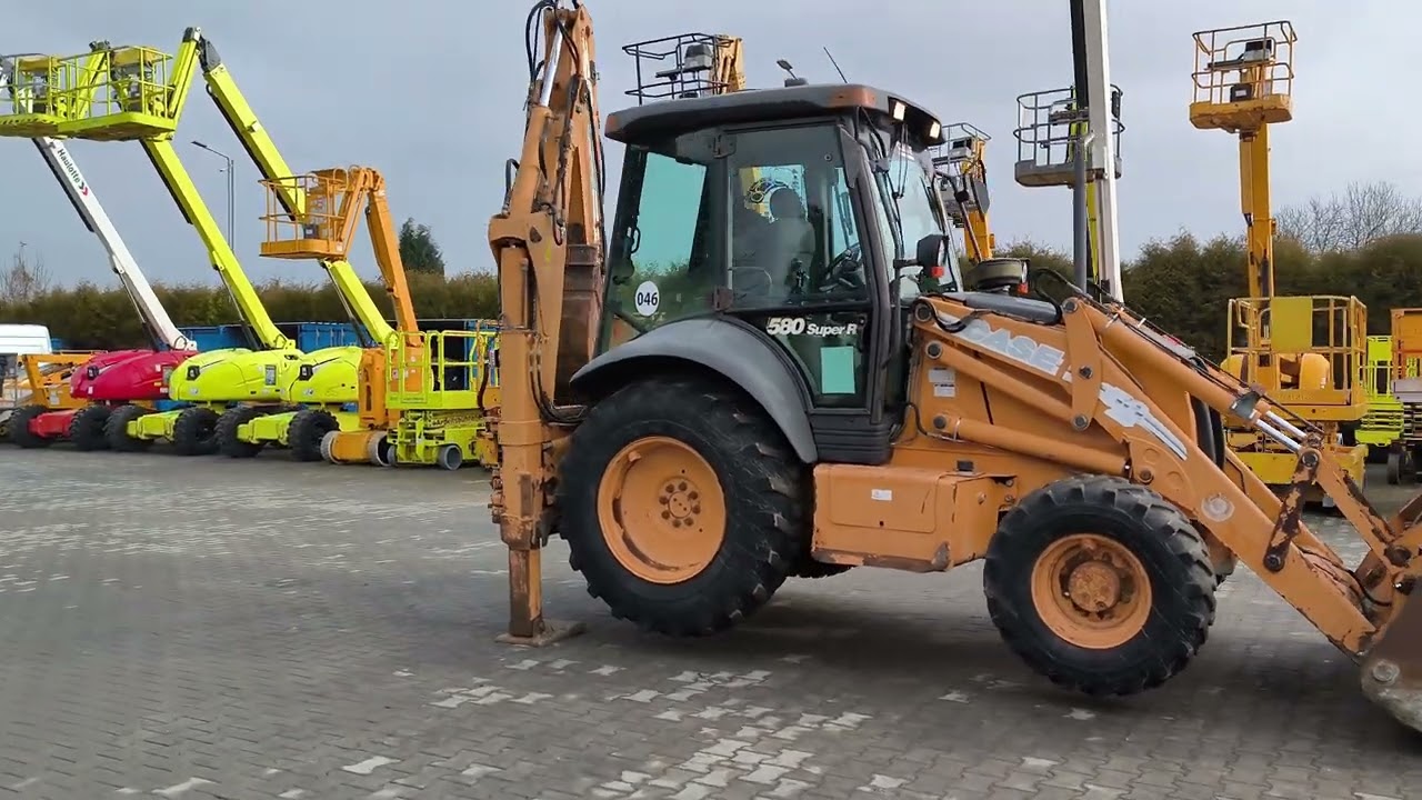 Koparko ładowarka CASE 580 SR - Super R Rok produkcji 2007 - backhoe loader
