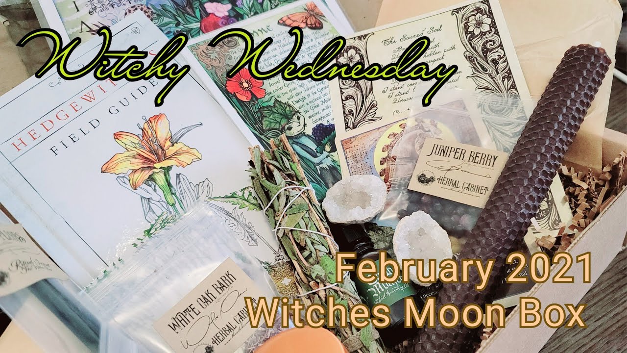 🌙Witchy Wednesday🌙 FEB '21 Witches Moon Box