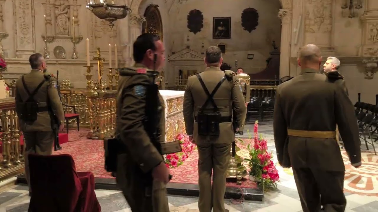 Apertura de la Urna del Rey Fernando III el Santo. Capilla Real de la Catedral de Sevilla.4K.
