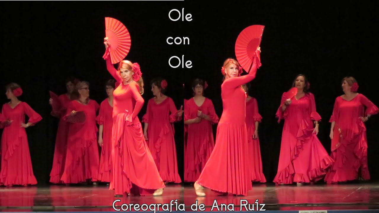 Coreografia con abanico de Tatiana Delalvz - Olé.  Por Ana Ruiz. #coreografia #choreography