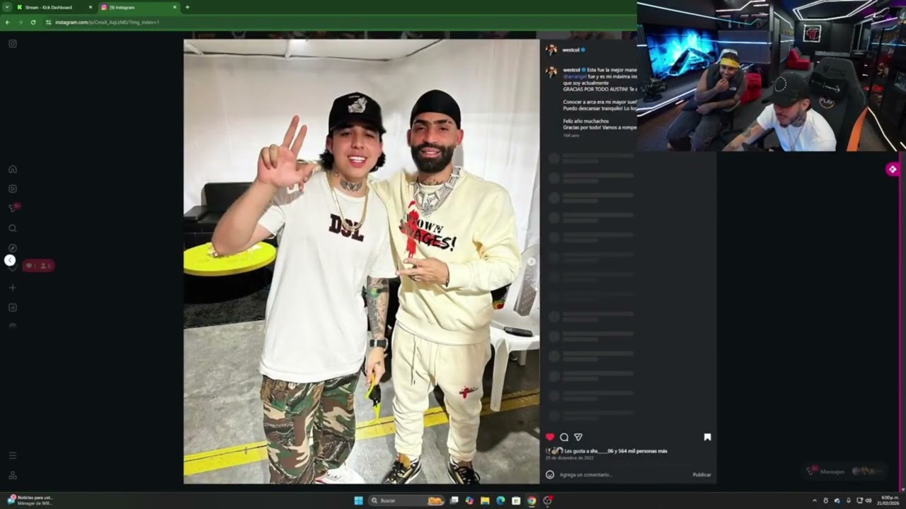 WESTCOL CUENTA LA PRIMERA VEZ QUE CONOCIO A ARCANGEL 🌎