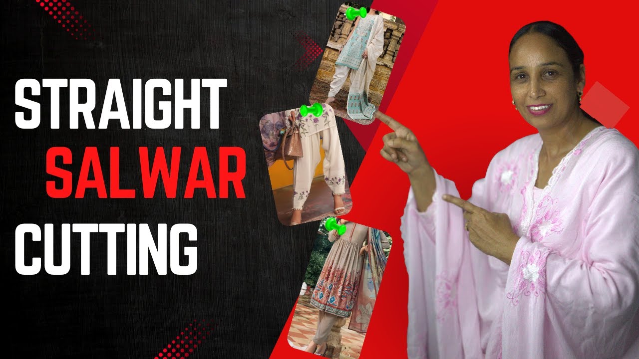 Straight Salwar Cutting Simplified Mastering the Art of Easy Cutting | Tapa Fashion Boutique|Class16