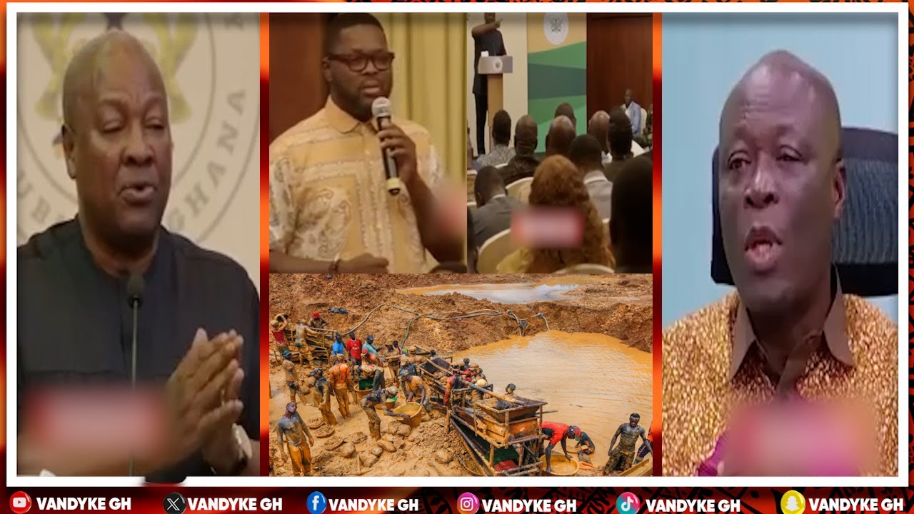 Galamsey F&icirc;ght President Mahama Under F&icirc;re Over Comment;  Nii Lante Vanderpuye React & Kevin Taylor