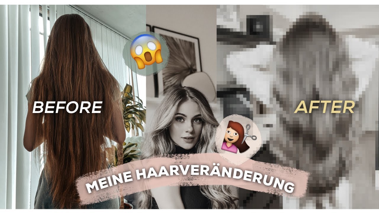 Ich gehe nach 10 Jahren zum Friseur - Meine Haarveränderung // Lisa-Marie Schiffner