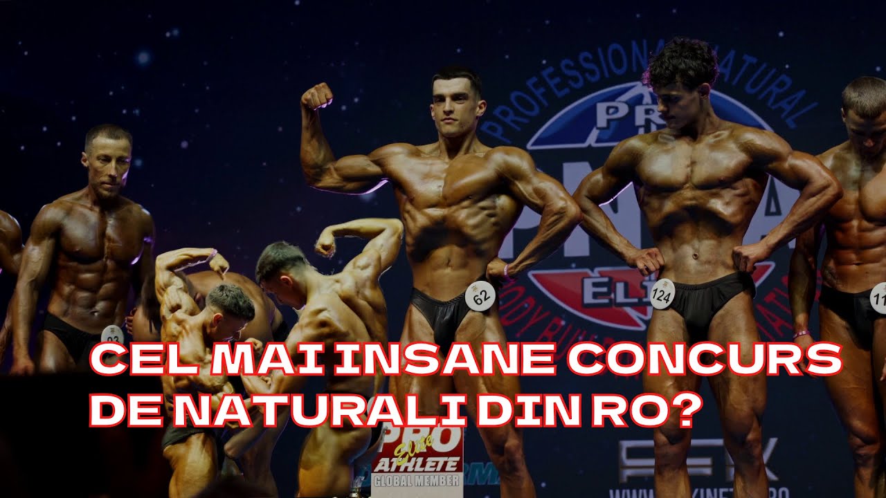 CEL MAI INSANE CONCURS DE BODYBUILDING NATURAL DIN ROMANIA? | Vlog INBA