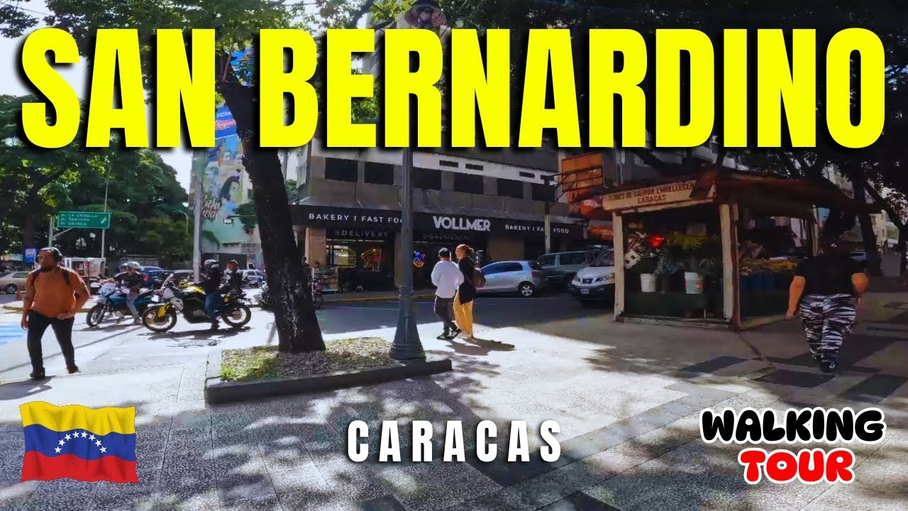 🇻🇪 ВОТ КАК ЭТО СЕГОДНЯ! 🤯 САН-БЕРНАРДИНО | Пешеходная экскурсия в КАРАКАСЕ, ВЕНЕСУЭЛА