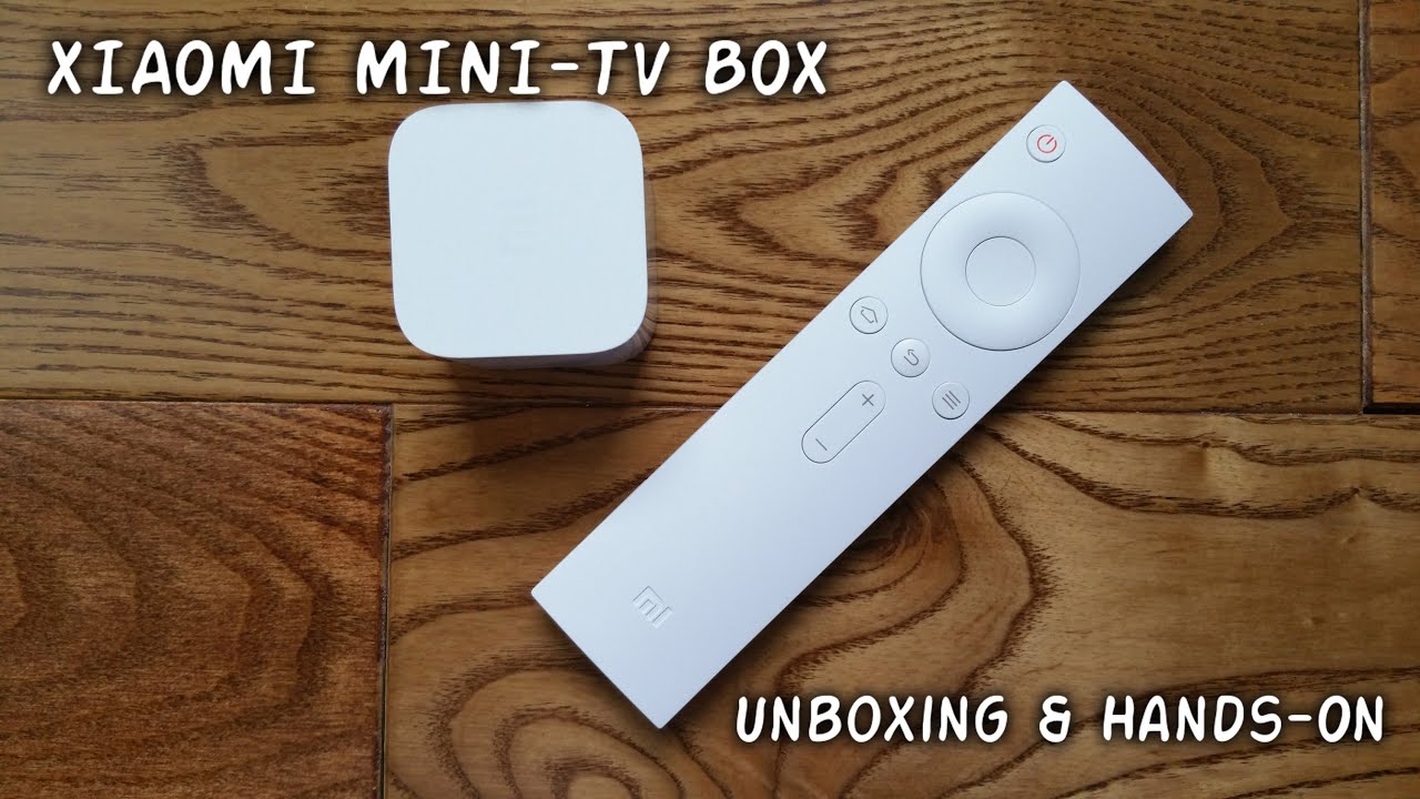 Xiaomi MIUI Mini TV Box Unboxing and Hands On Android