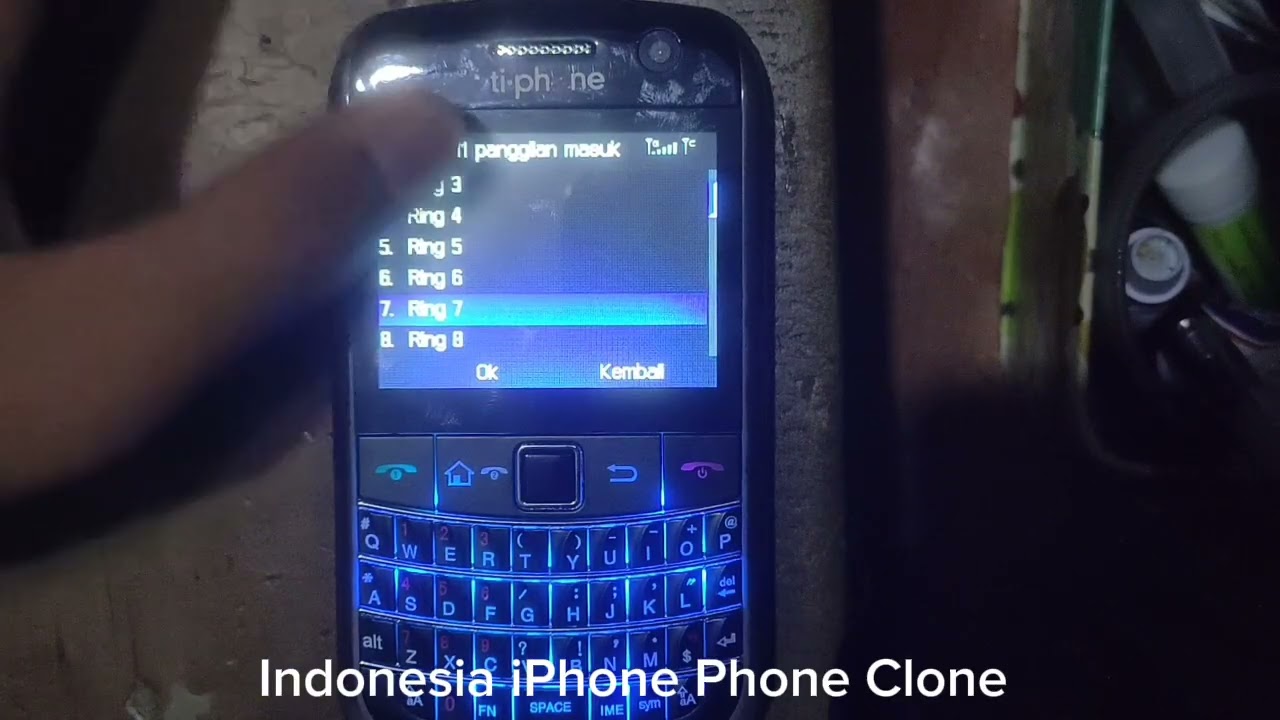 $48.00 Tiphone T89 Blackberry bold Fake (Indonesia Phone)-Full Demo Review 