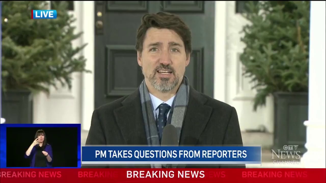 Trudeau to Canadians: 