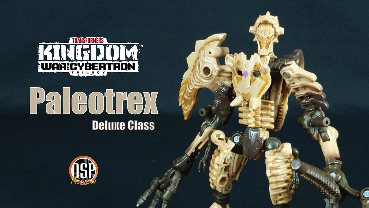 Hasbro Transformers Deluxe Class Autobot Paleotrex Kingdom War for Cybertron : nsp Review