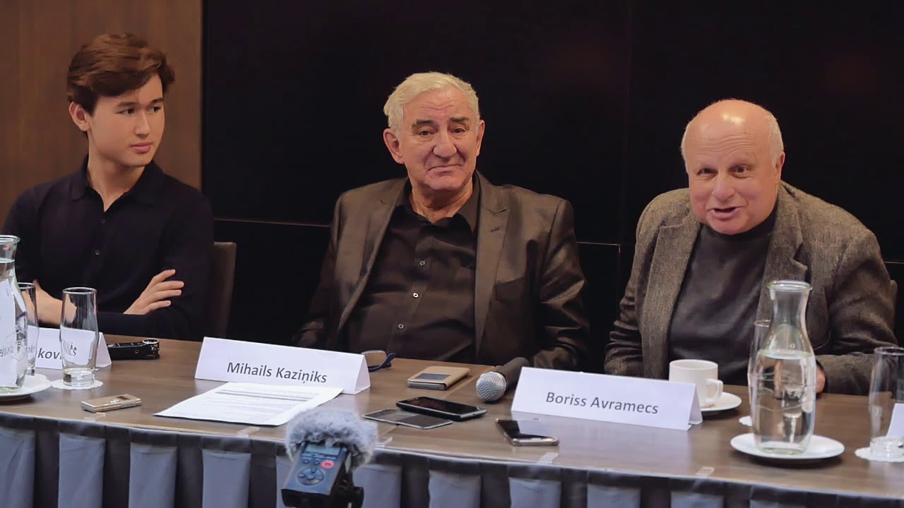 Открытие Дней Казиника (Рига, 2019, пресс-конференция)
